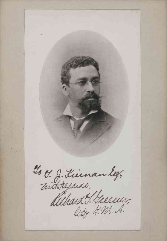 A photograph of Richard Greener