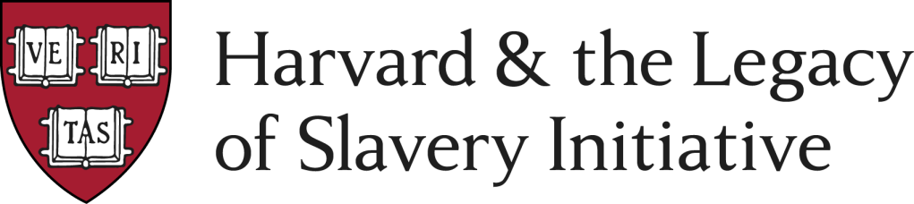 the logo for Harvard and the Legacy of Slavery