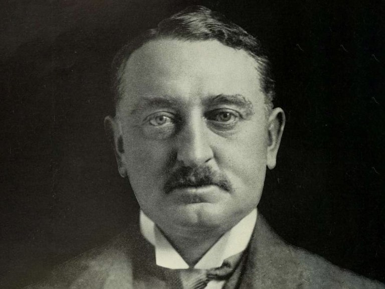 A portrait of Cecil Rhodes