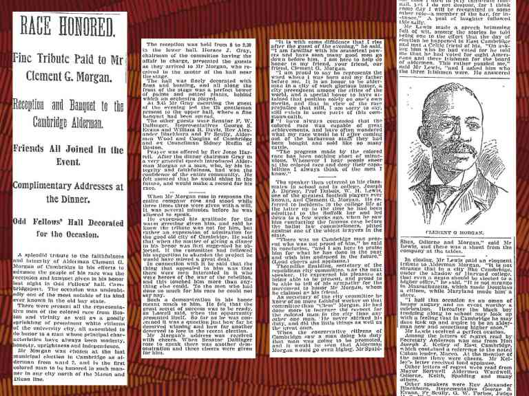 Newspaper clipping from the 1800s
