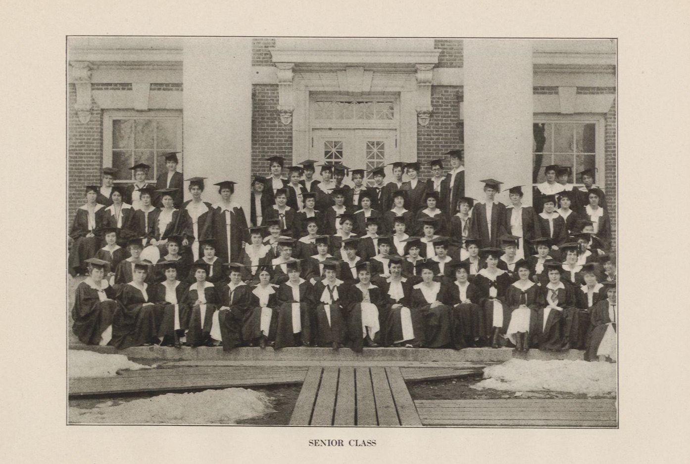 The Radcliffe graduating class of 1917