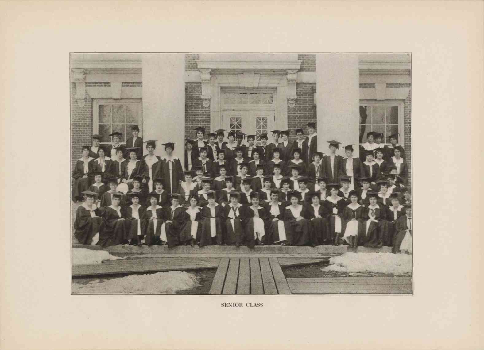 All the graduates of Radcliffe's class of 1917