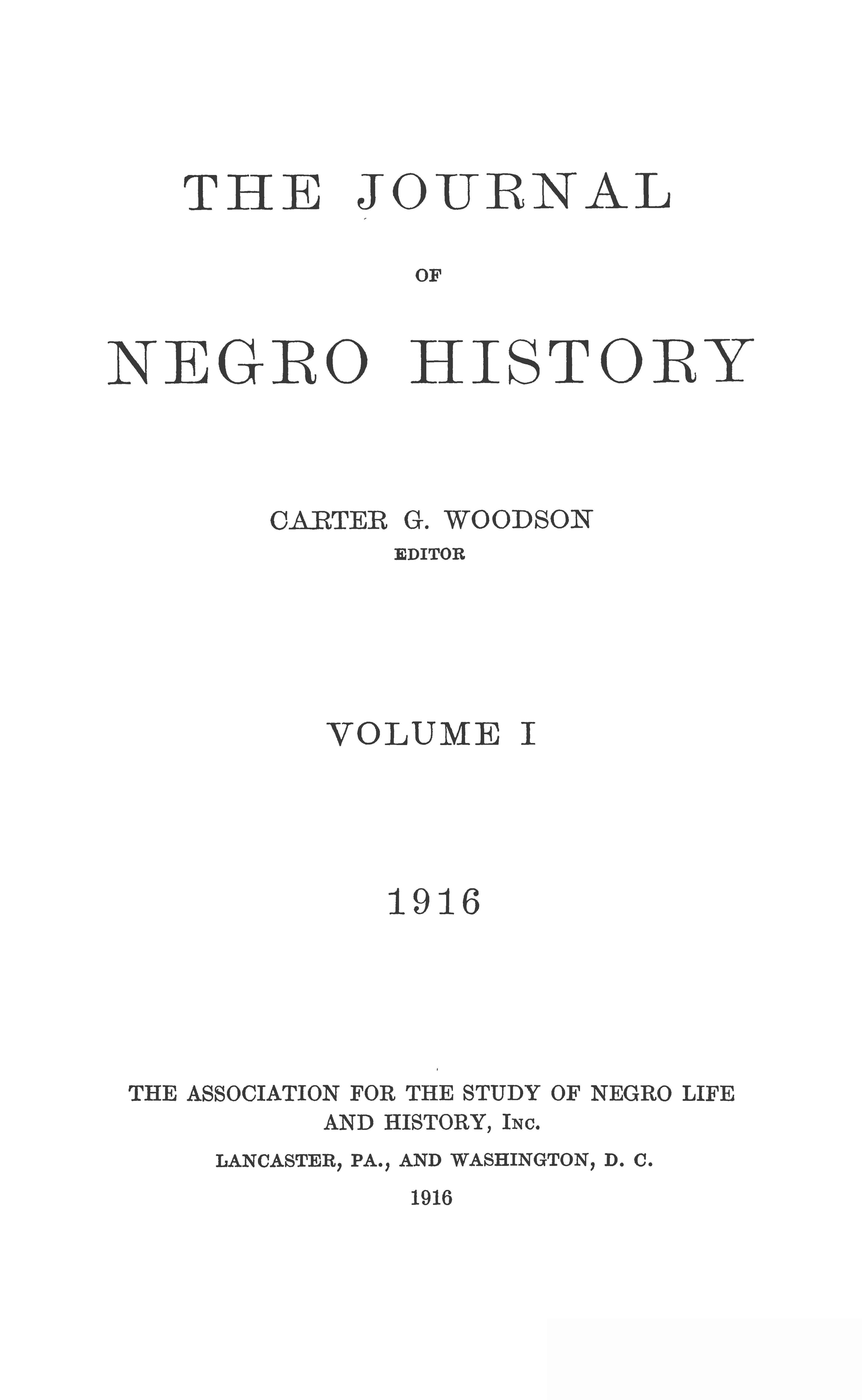The cover of a journal called