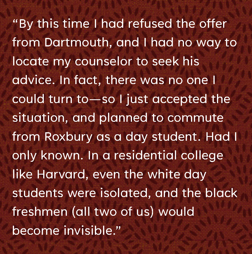 A quote from Ewart Guinier