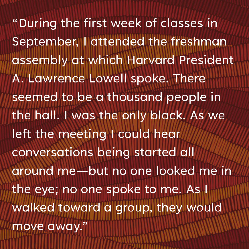 A quote from Ewart Guinier