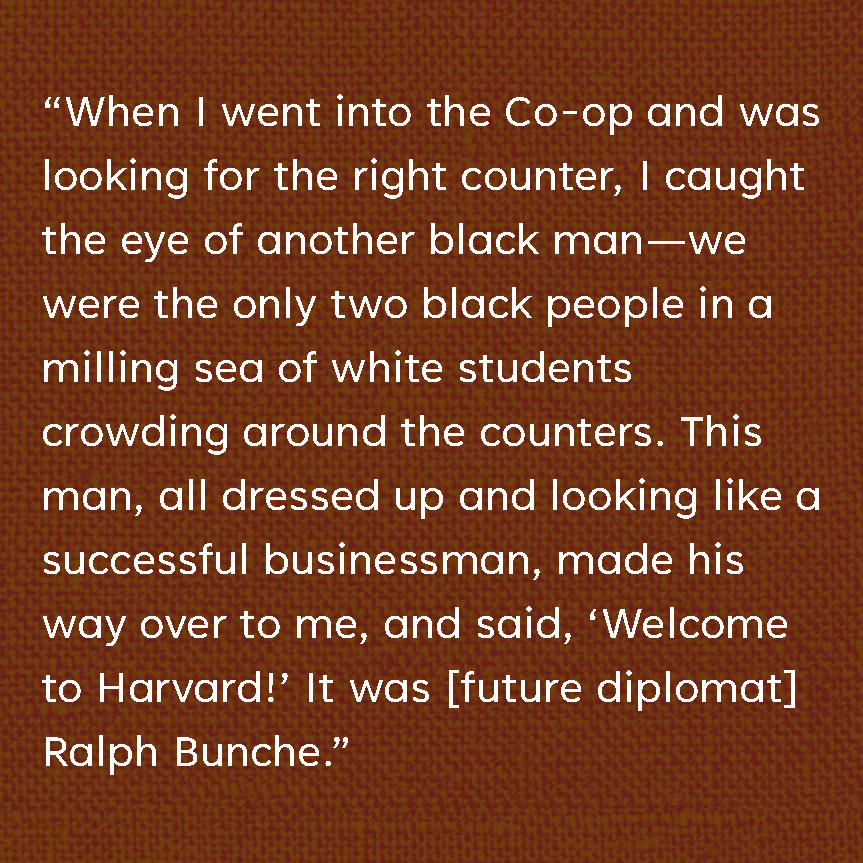 A quote from Ewart Guinier