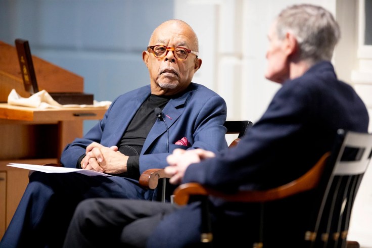Henry Louis Gates Jr. talks with David Eltis