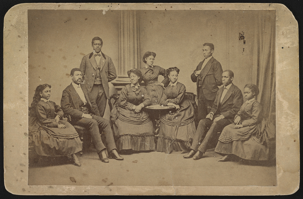 Jubilee singers, Fisk University, Nashville, Tenn. 1872