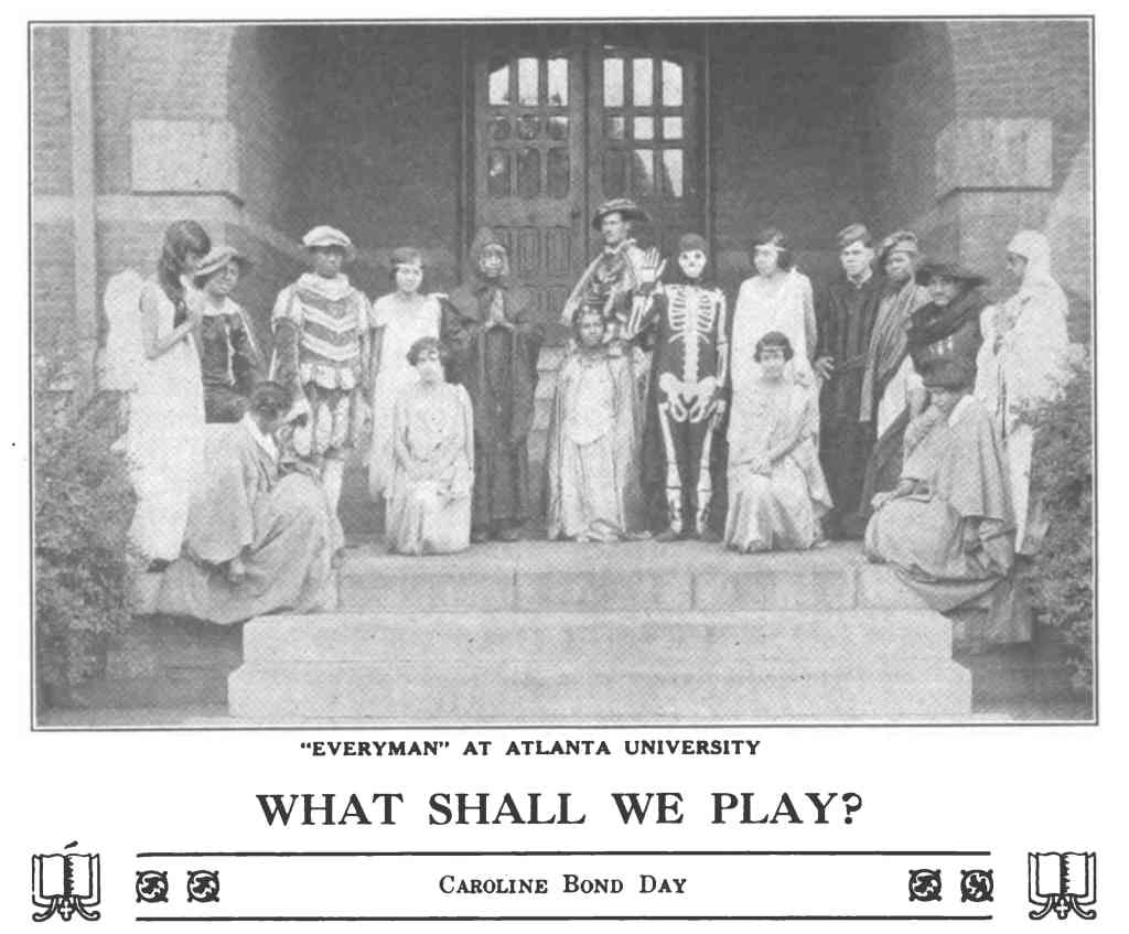 People on the steps of Atlanta University